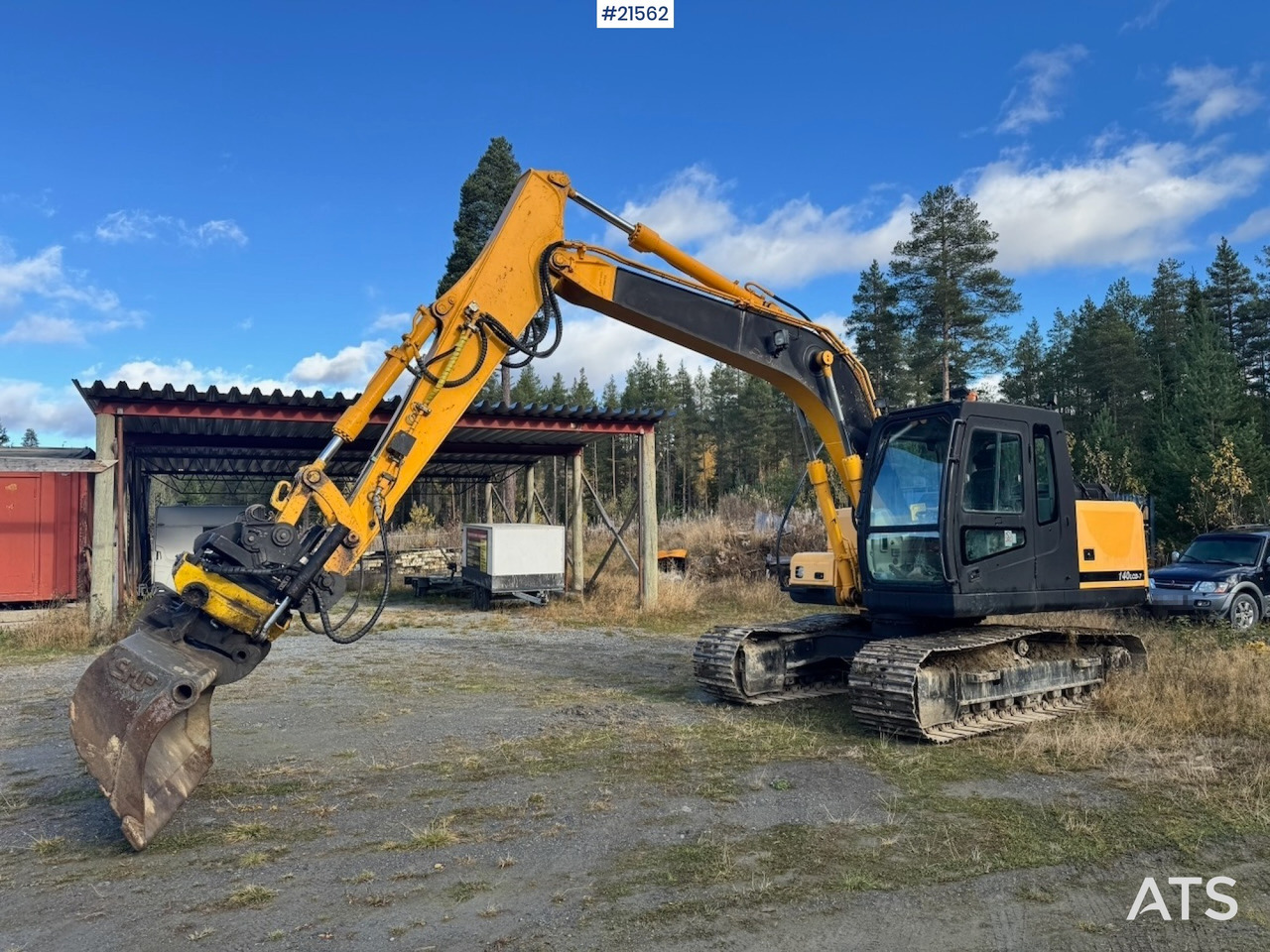 Hyundai 140LC-7 Beltegraver - Lánctalpas kotró: 1 kép. Hyundai 140LC-7 Beltegraver - Lánctalpas kotró: 1 kép.