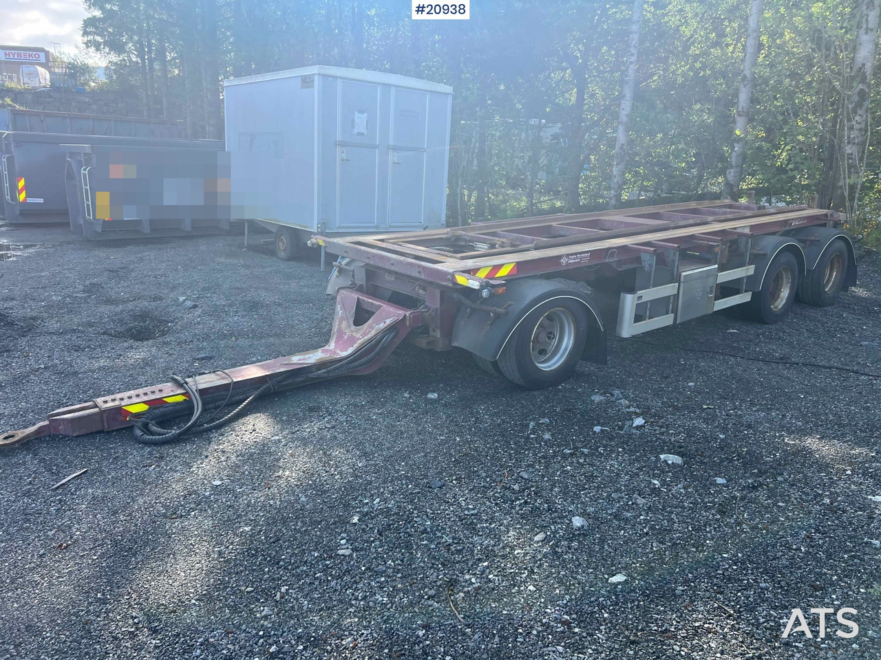 Istrail 3 akslet krokslep - Multiliftes/ Konténerszállító pótkocsi: 5 kép. Istrail 3 akslet krokslep - Multiliftes/ Konténerszállító pótkocsi: 5 kép.