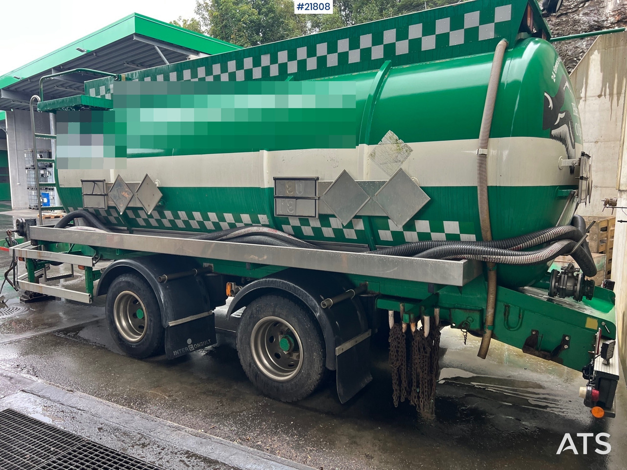 Jyki 2002 jyki ts2-15cr 2 akslet tankhenger rep.objekt - Tartályos pótkocsi: 2 kép. Jyki 2002 jyki ts2-15cr 2 akslet tankhenger rep.objekt - Tartályos pótkocsi: 2 kép.