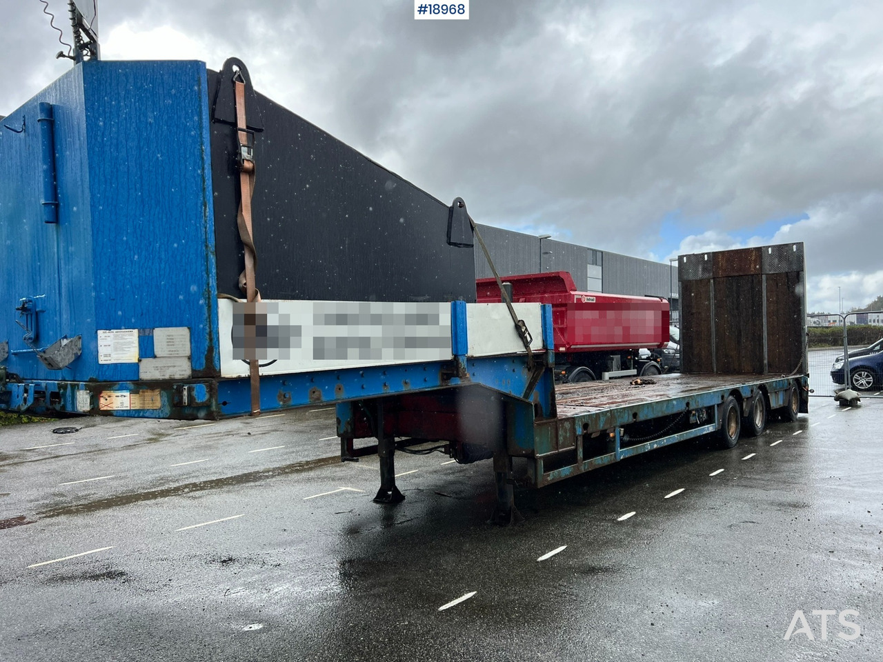 Kel-berg Maskinhenger m/ Hydraulisk kjørebru - Félpótkocsi autószállító: 4 kép. Kel-berg Maskinhenger m/ Hydraulisk kjørebru - Félpótkocsi autószállító: 4 kép.
