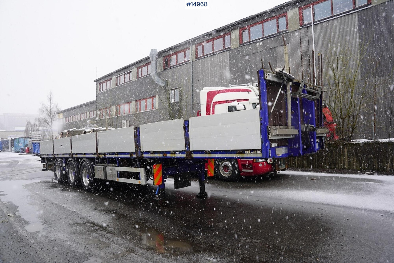 Kel-berg Rettsemi m/uttrekk - Platós félpótkocsi: 1 kép. Kel-berg Rettsemi m/uttrekk - Platós félpótkocsi: 1 kép.