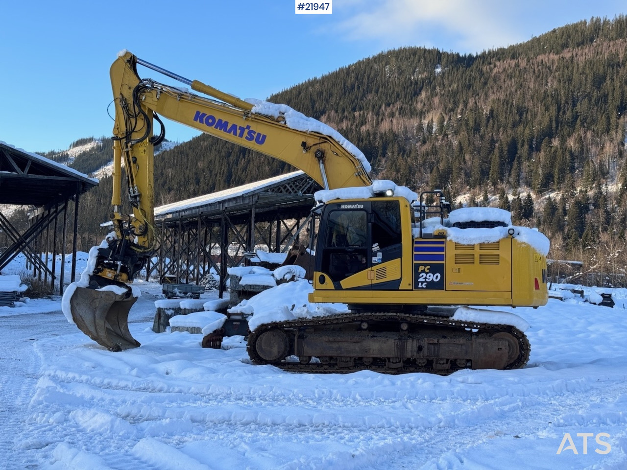 Kotrógép Komatsu 2022 Komatsu PC290 LC-11E0 med GPS!: 6 kép.