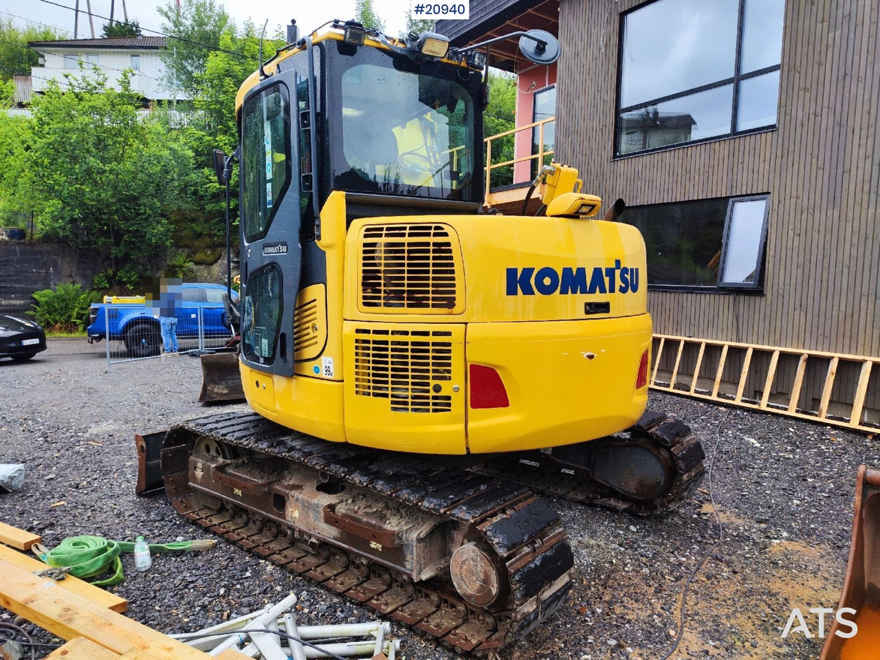 Komatsu PC78US-10 - Lánctalpas kotró: 4 kép. Komatsu PC78US-10 - Lánctalpas kotró: 4 kép.