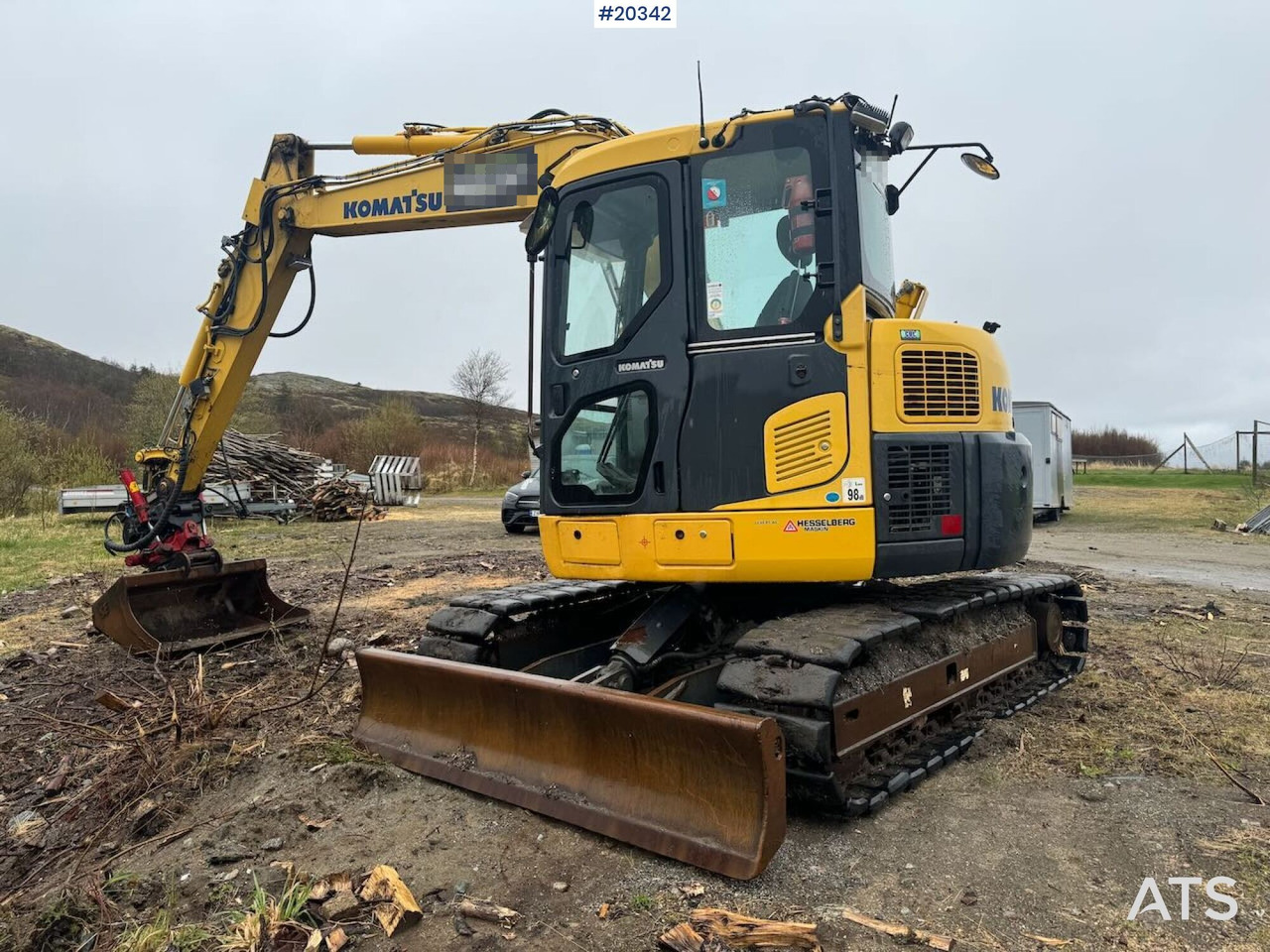 Komatsu PC78US-8 - Kotrógép: 5 kép. Komatsu PC78US-8 - Kotrógép: 5 kép.