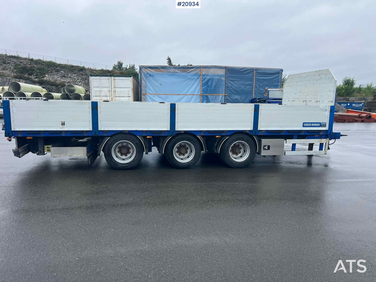 Konar 3 akslet plankjerre lízing Konar 3 akslet plankjerre: 24 kép.