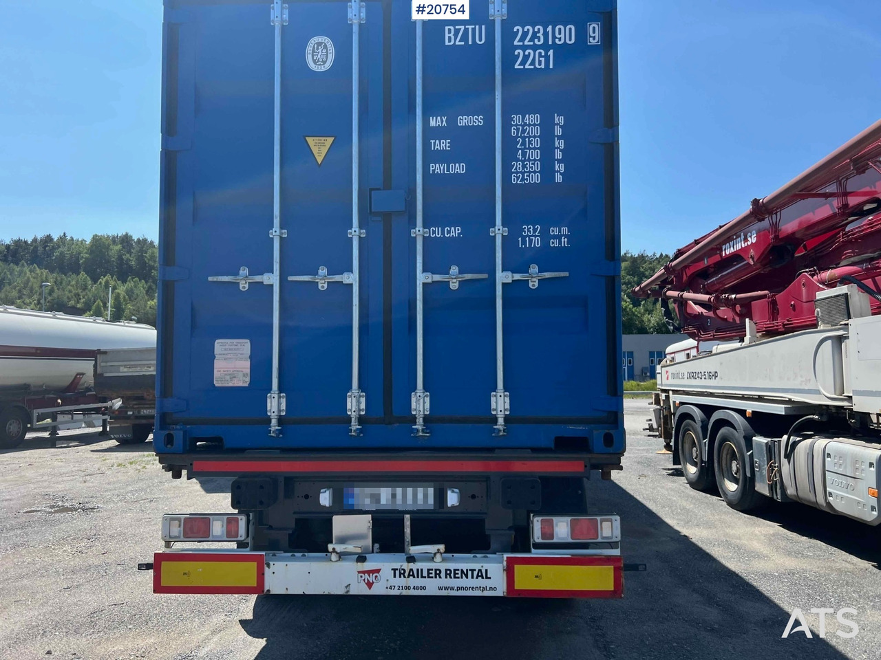 Krone containerhenger - Félpótkocsi cserefelépítményes: 5 kép. Krone containerhenger - Félpótkocsi cserefelépítményes: 5 kép.