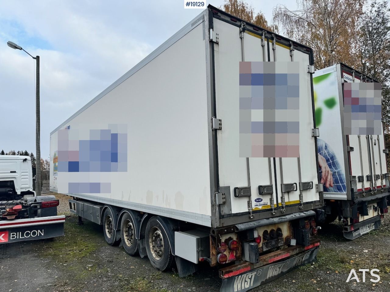Krone thermotralle - Félpótkocsi hűtős: 3 kép. Krone thermotralle - Félpótkocsi hűtős: 3 kép.