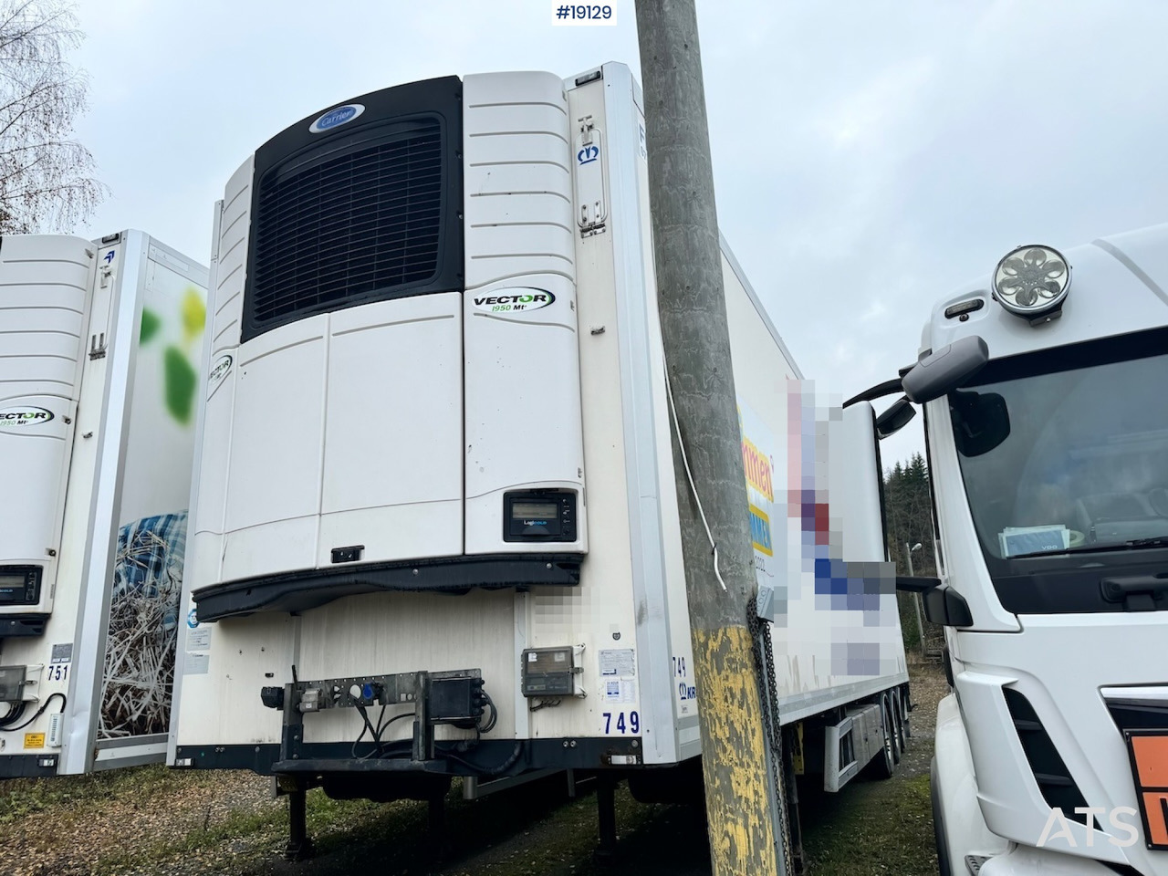 Krone thermotralle - Félpótkocsi hűtős: 5 kép. Krone thermotralle - Félpótkocsi hűtős: 5 kép.