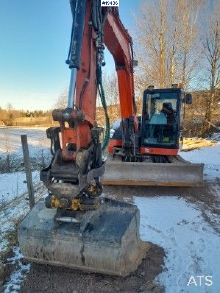Kubota KX080-4 - Kotrógép: 2 kép. Kubota KX080-4 - Kotrógép: 2 kép.