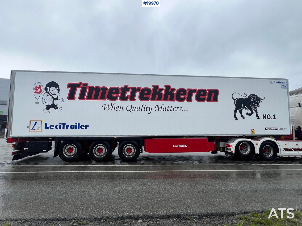 LeciTrailer skapsemi - Félpótkocsi hűtős: 1 kép. LeciTrailer skapsemi - Félpótkocsi hűtős: 1 kép.