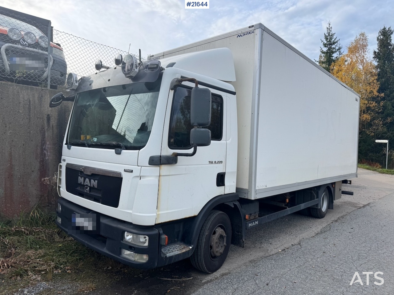 MAN MAN TGL 8.220 4x2 Skapbil. Leveres med NY EU. - Dobozos felépítményű teherautó: 2 kép. MAN MAN TGL 8.220 4x2 Skapbil. Leveres med NY EU. - Dobozos felépítményű teherautó: 2 kép.
