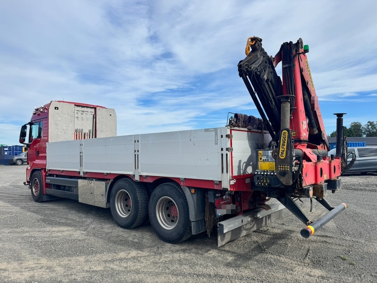 MAN TGS 26.500 6x4 Kranbil m/ 19 t/m Bakmontert kran. SE VIDEO - Darus autó: 4 kép. MAN TGS 26.500 6x4 Kranbil m/ 19 t/m Bakmontert kran. SE VIDEO - Darus autó: 4 kép.