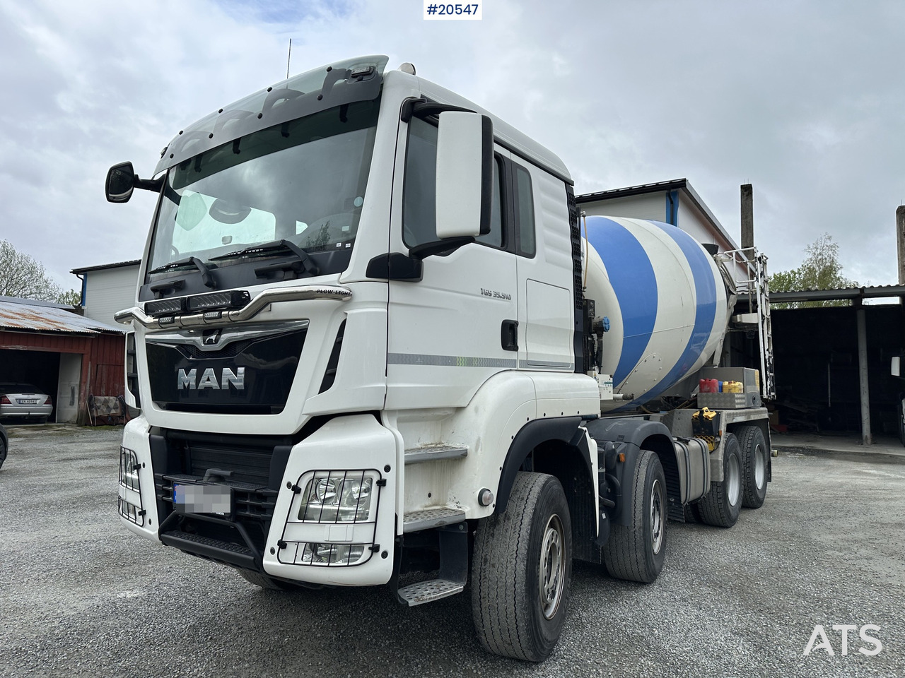 MAN TGS 35.510 8x4 betongbil med 9 meter hydr. renne (gullavtale) - Betonmixer: 2 kép. MAN TGS 35.510 8x4 betongbil med 9 meter hydr. renne (gullavtale) - Betonmixer: 2 kép.