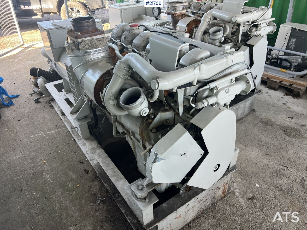 Man-stamford dieselaggregat m/ lite timer - Áramfejlesztő: 4 kép. Man-stamford dieselaggregat m/ lite timer - Áramfejlesztő: 4 kép.