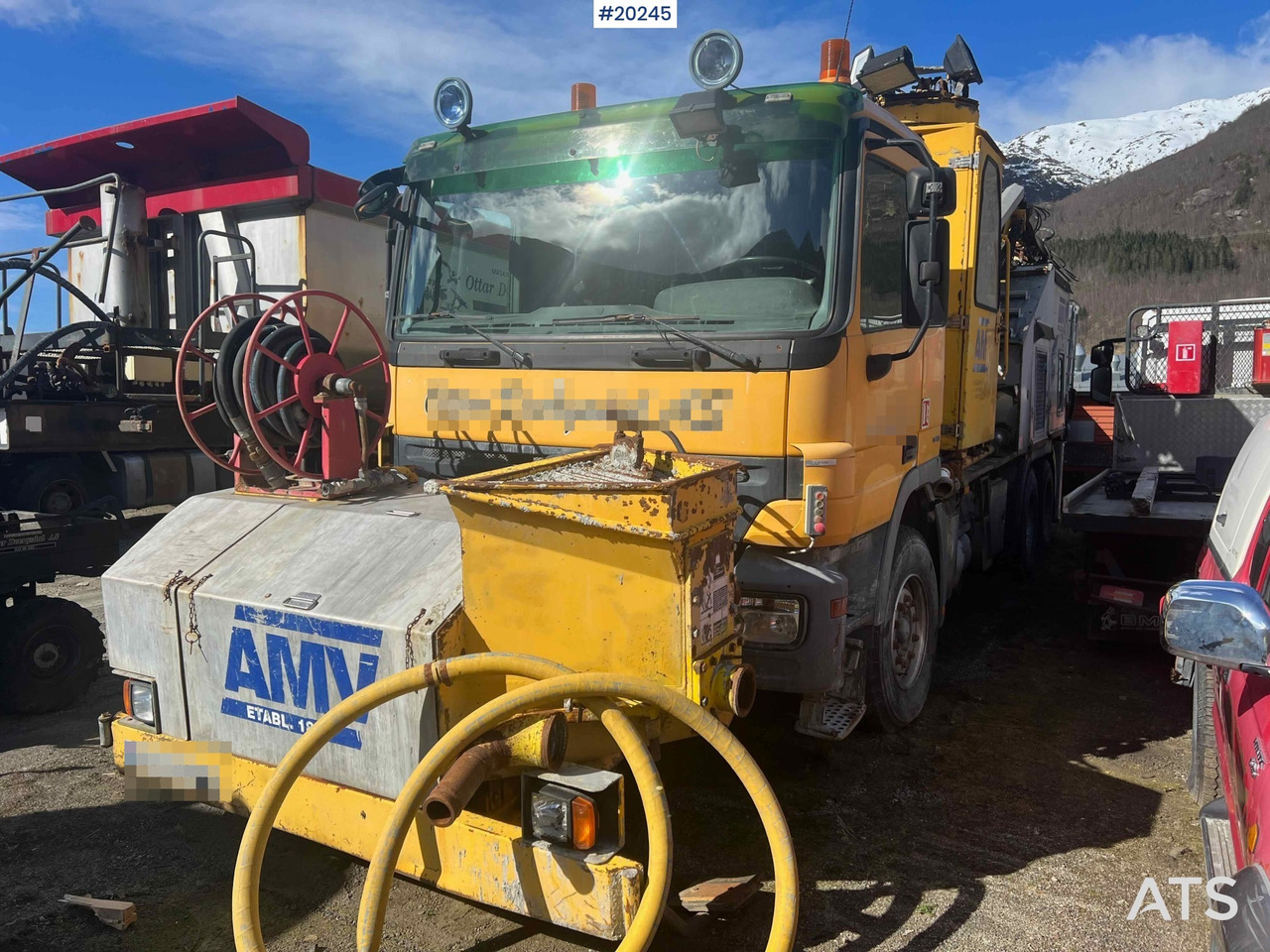 Mercedes Actros 2641 - Betonpumpa: 4 kép. Mercedes Actros 2641 - Betonpumpa: 4 kép.