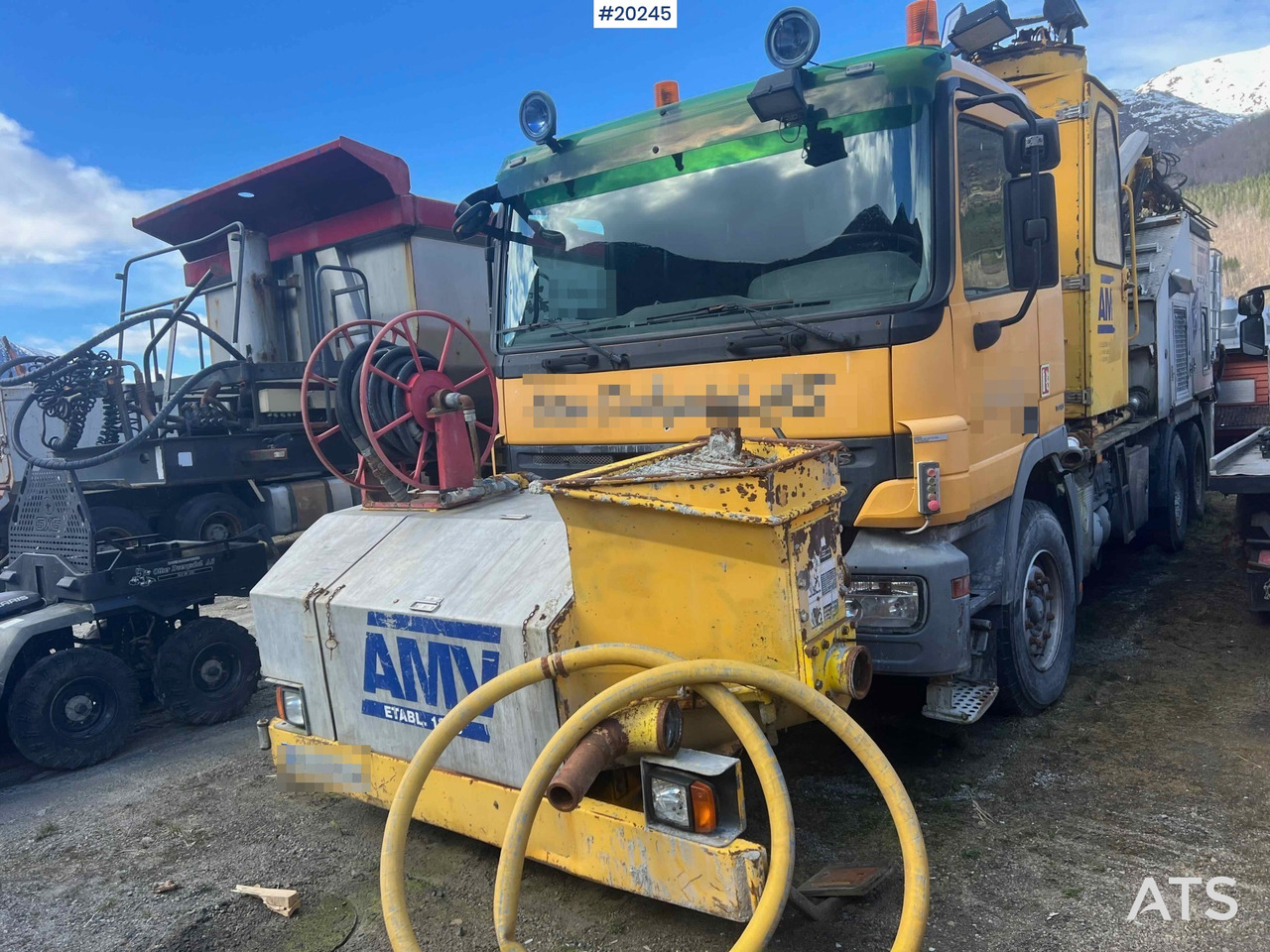 Mercedes Actros 2641 - Betonpumpa: 5 kép. Mercedes Actros 2641 - Betonpumpa: 5 kép.