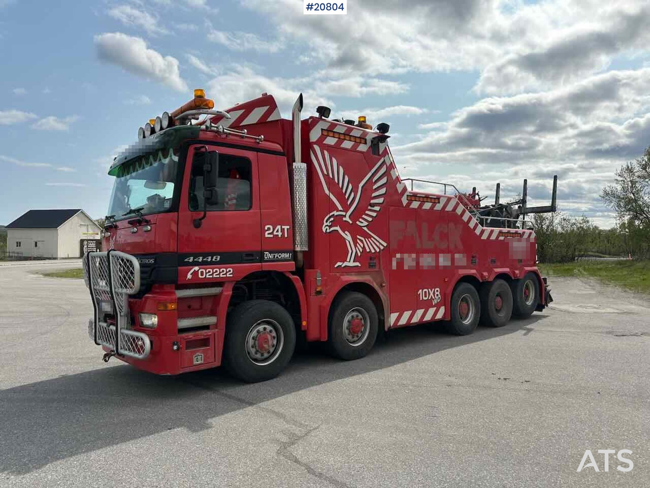 Mercedes Actros 4448 - Vontató: 2 kép. Mercedes Actros 4448 - Vontató: 2 kép.