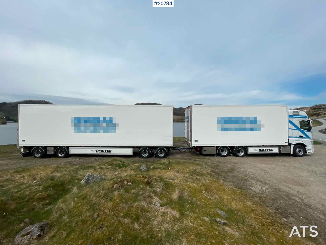 Dobozos felépítményű teherautó Mercedes Actros: 11 kép.