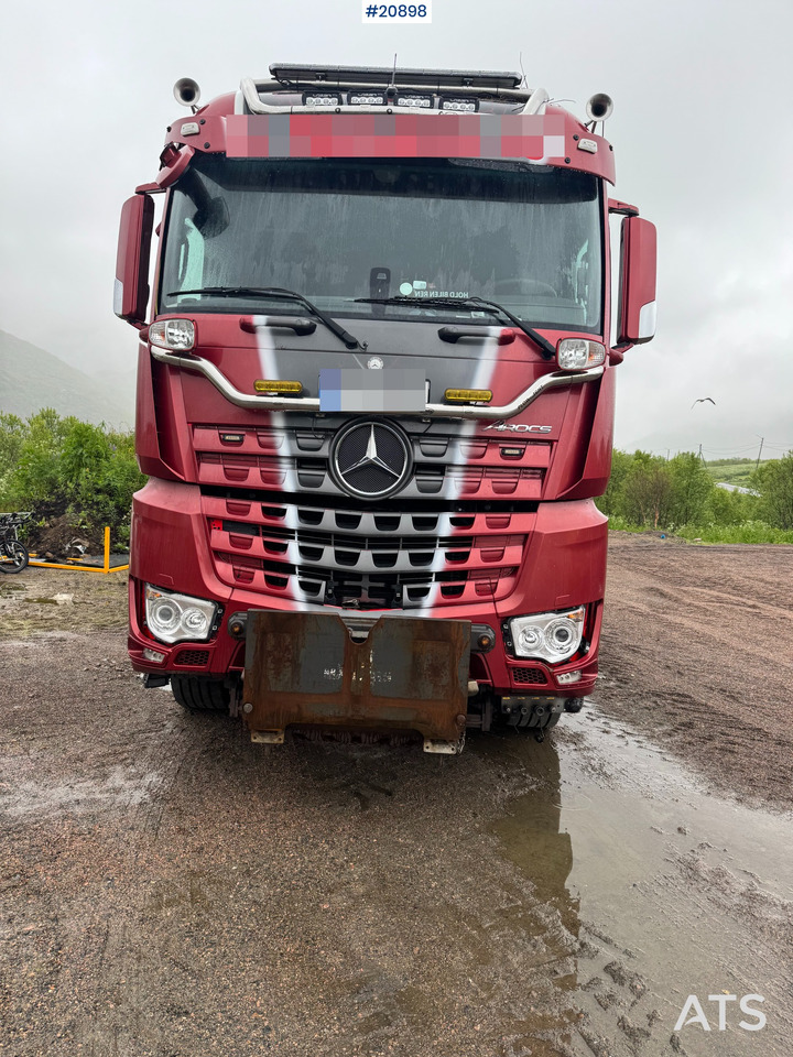Mercedes Arocs 2858 - Billenőplatós teherautó: 3 kép. Mercedes Arocs 2858 - Billenőplatós teherautó: 3 kép.