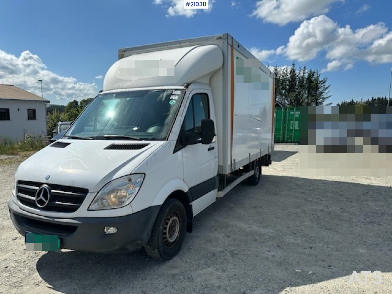 Mercedes sprinter 316CDI - Dobozos felépítményű teherautó: 2 kép. Mercedes sprinter 316CDI - Dobozos felépítményű teherautó: 2 kép.