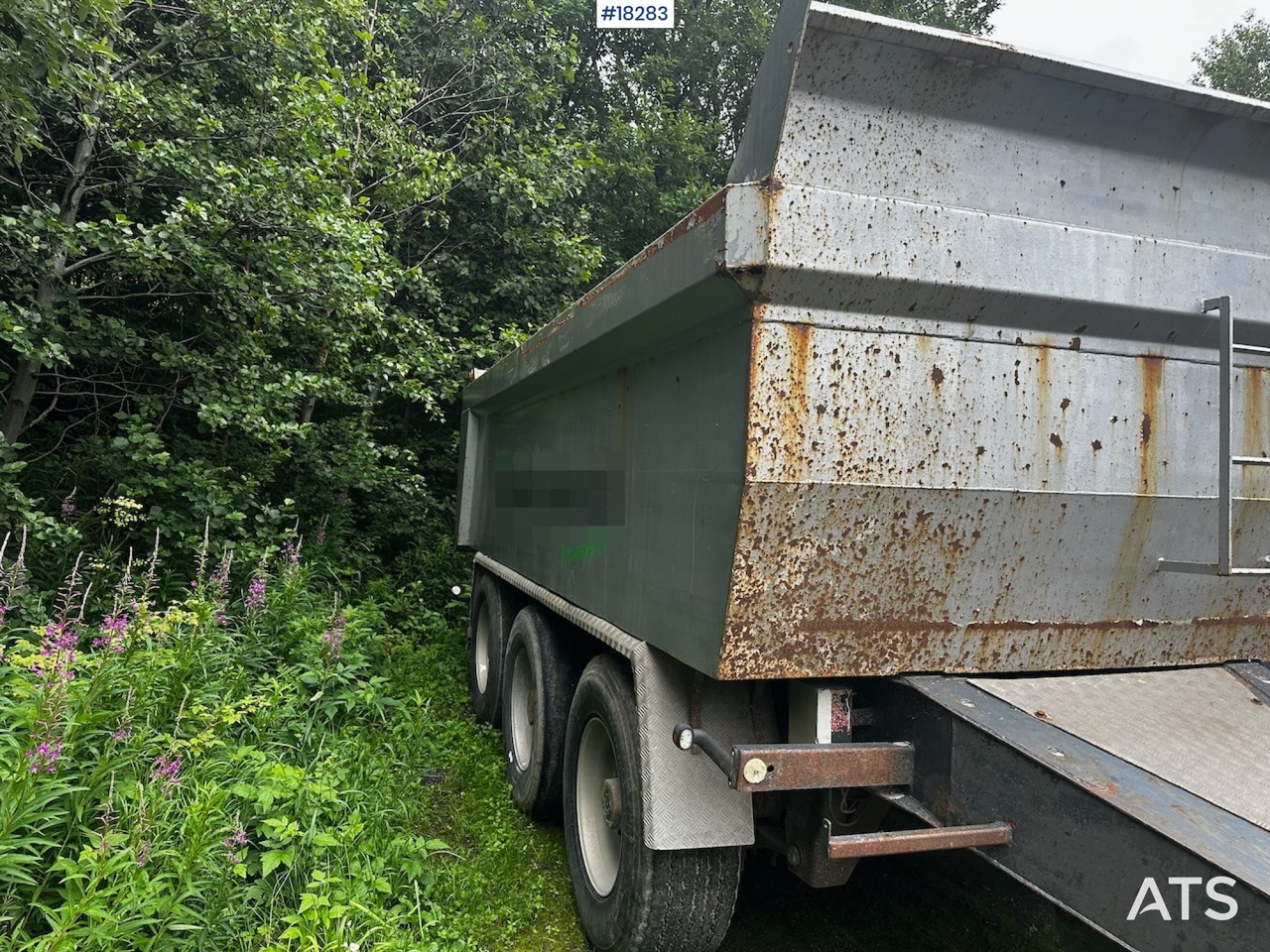 NOR SLEP Trippelkjerre - Pótkocsi billenőplatós: 3 kép. NOR SLEP Trippelkjerre - Pótkocsi billenőplatós: 3 kép.