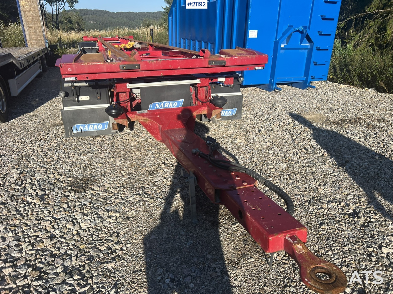 Narko 4 akslet container henger - Multiliftes/ Konténerszállító pótkocsi: 5 kép. Narko 4 akslet container henger - Multiliftes/ Konténerszállító pótkocsi: 5 kép.