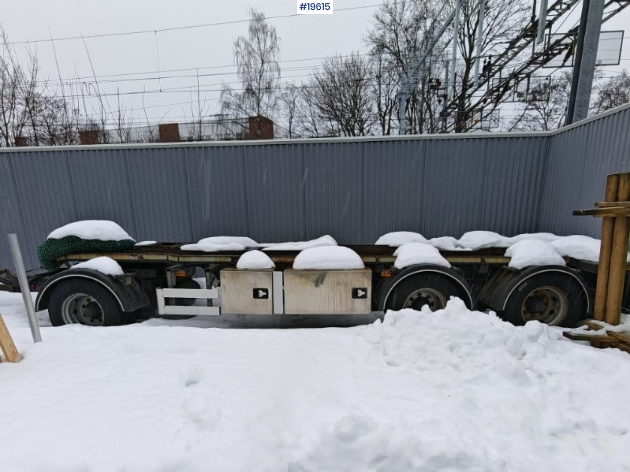 Nor-Slep Krokhenger - Multiliftes/ Konténerszállító pótkocsi: 4 kép. Nor-Slep Krokhenger - Multiliftes/ Konténerszállító pótkocsi: 4 kép.