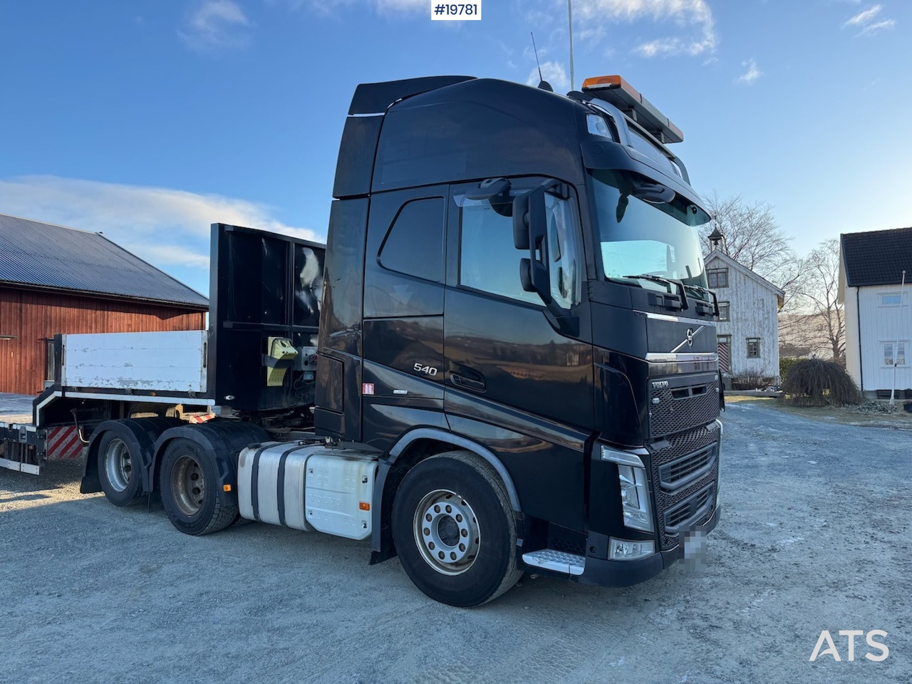 Nyergesvontató Volvo FH 540: 9 kép.