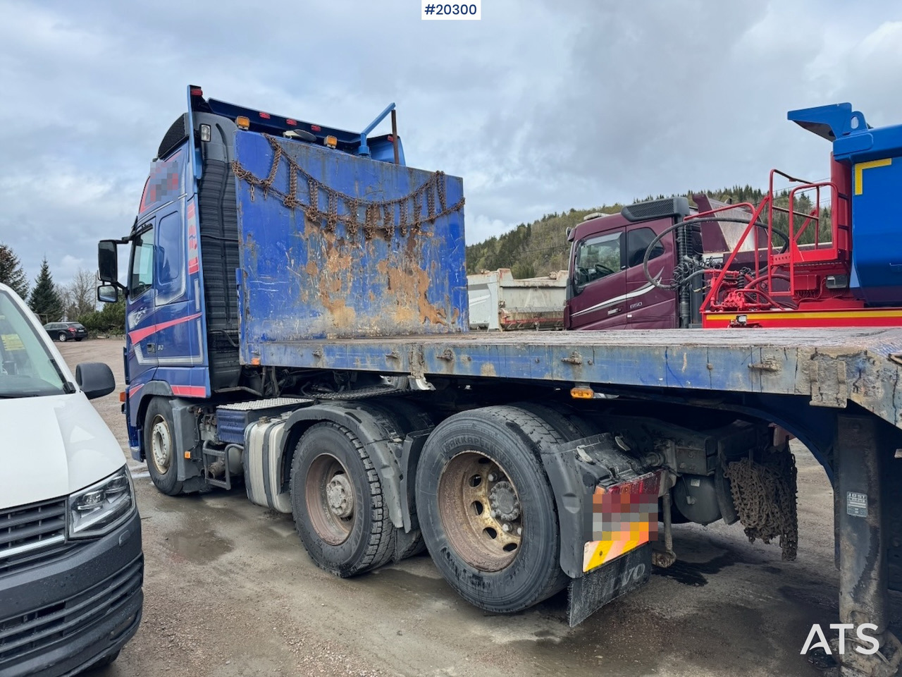 Volvo FH16 6x2 Trekkvogn - Nyergesvontató: 4 kép. Volvo FH16 6x2 Trekkvogn - Nyergesvontató: 4 kép.