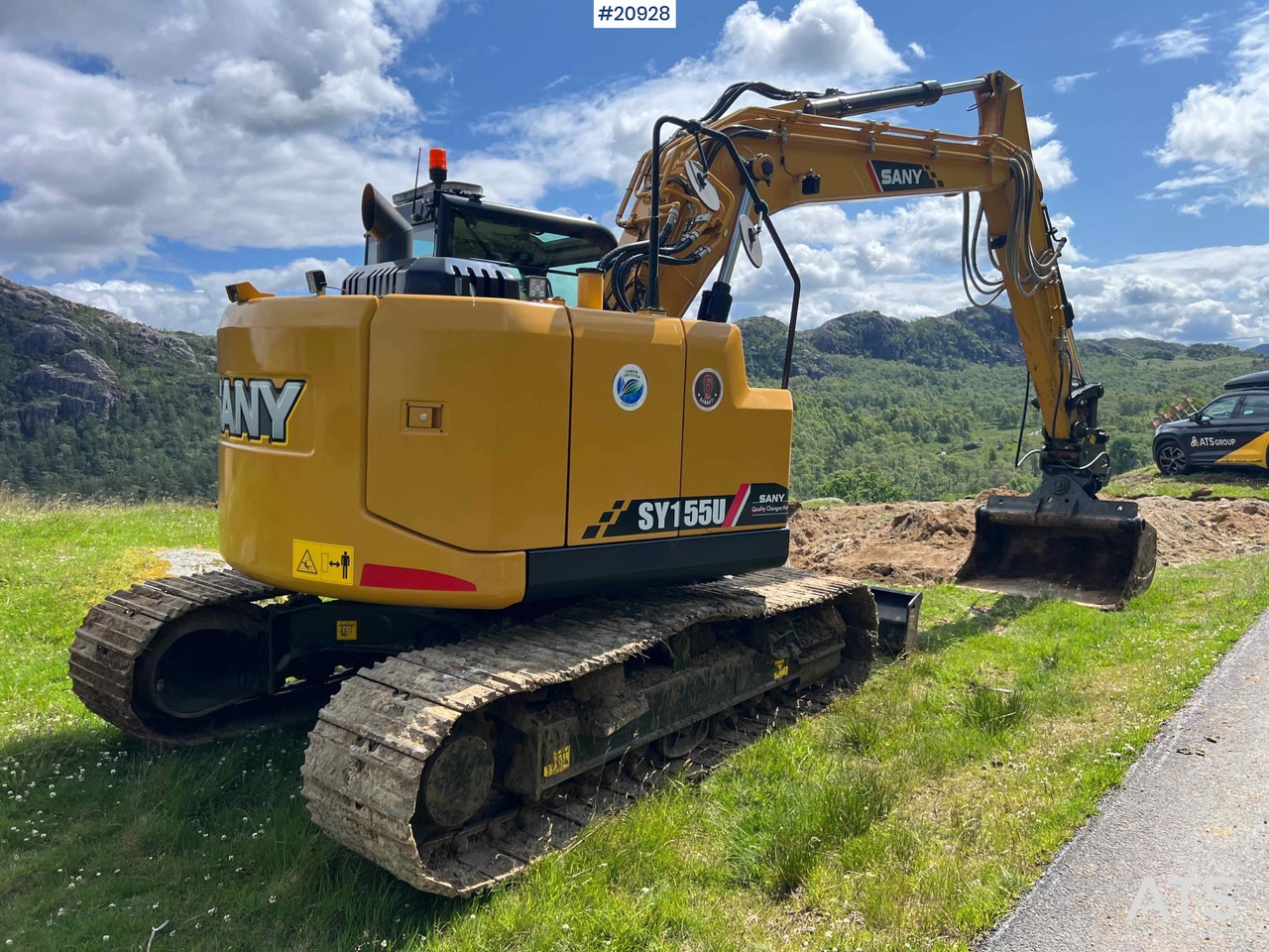 SANY sy155U - Lánctalpas kotró: 4 kép. SANY sy155U - Lánctalpas kotró: 4 kép.