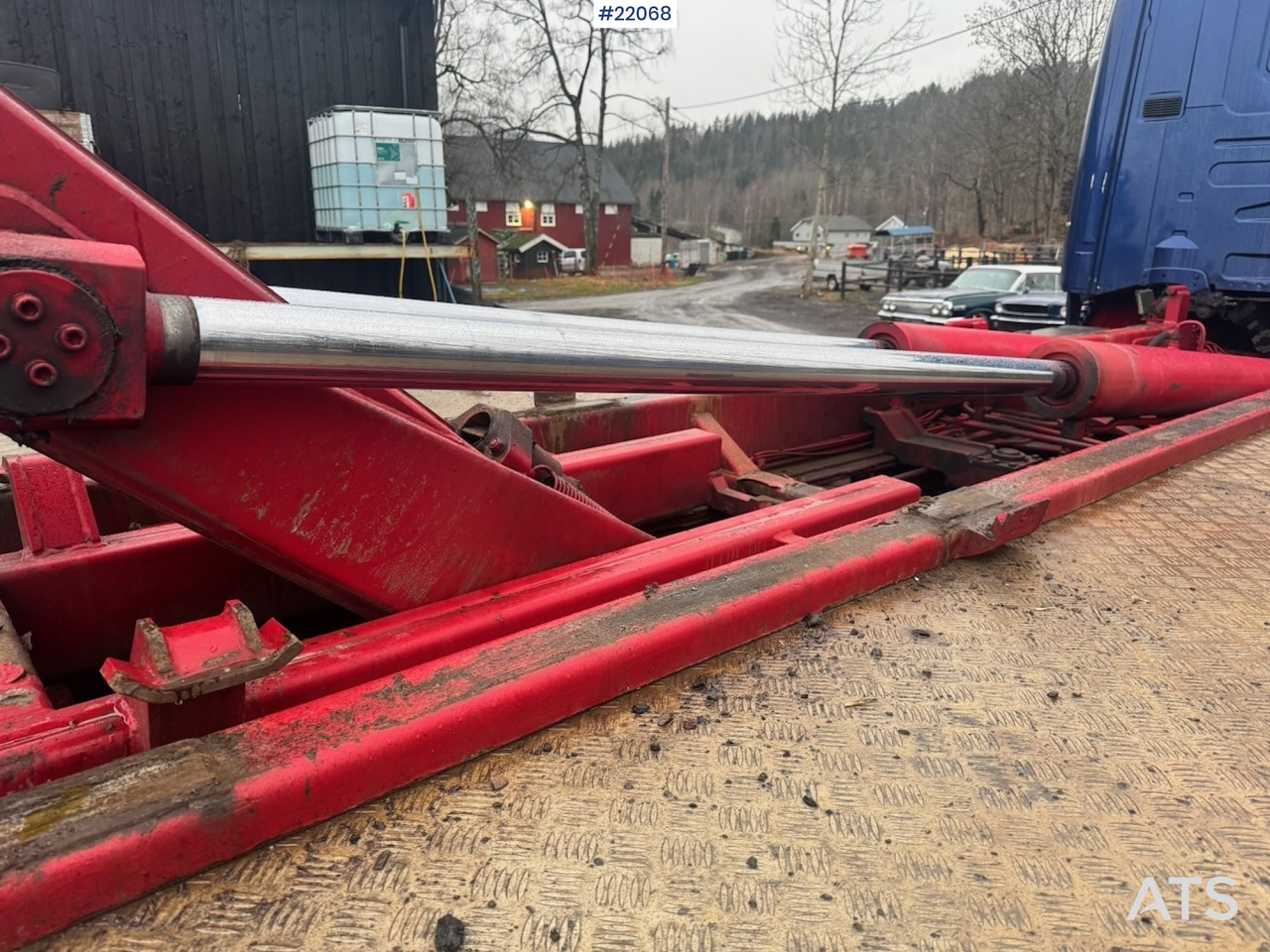 Horgos rakodó teherautó Scania 2003 Scania R164 580 8x2 Tridem Krokbil: 17 kép.