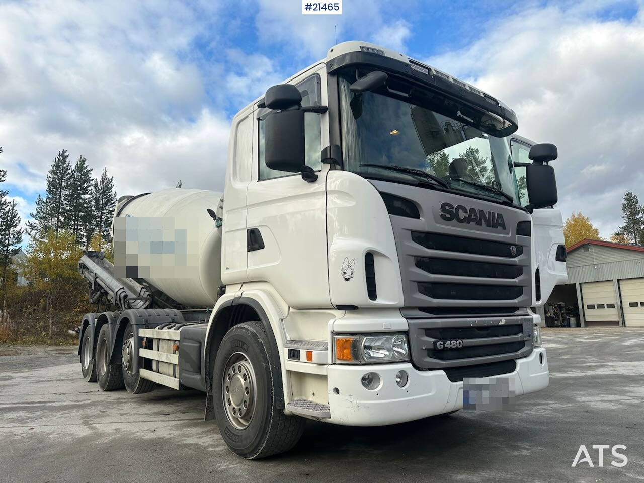 Scania G480 - Betonmixer: 1 kép. Scania G480 - Betonmixer: 1 kép.