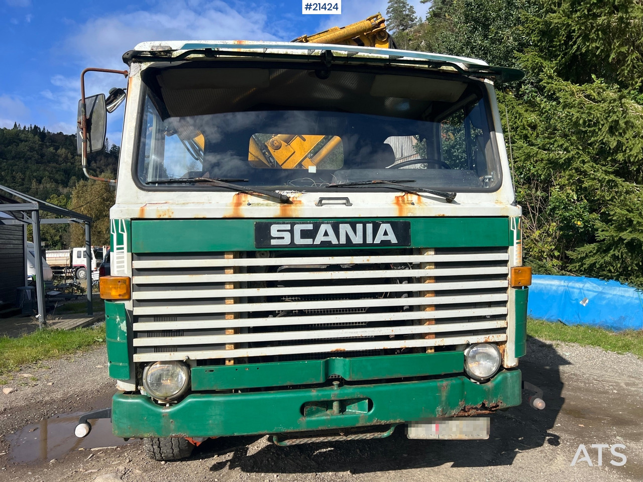 Scania LB 81 6x2 Kranbil m/ 10t/m kran og tipp Rep.Objekt - Darus autó: 5 kép. Scania LB 81 6x2 Kranbil m/ 10t/m kran og tipp Rep.Objekt - Darus autó: 5 kép.