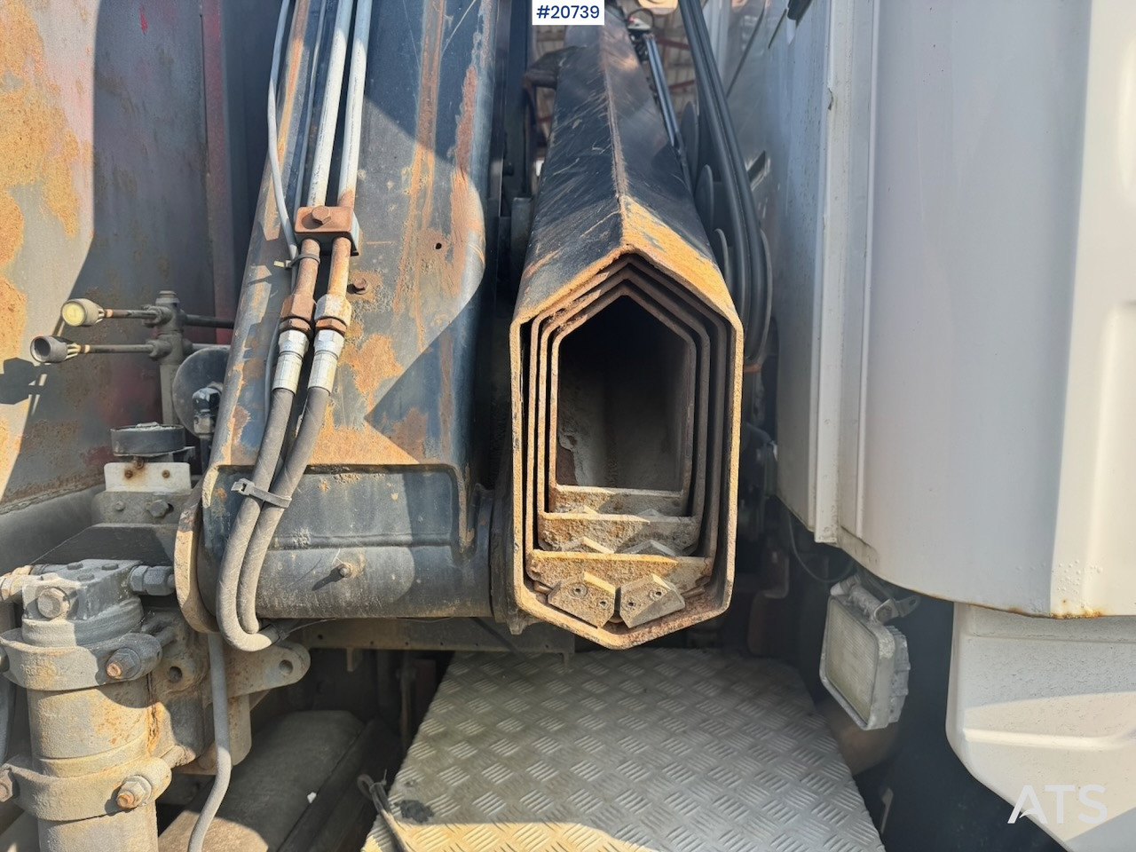 Platós teherautó, Darus autó Scania P124: 32 kép.