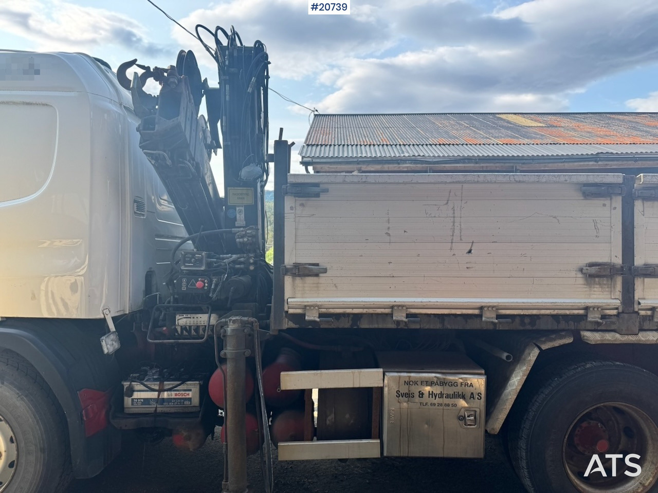 Platós teherautó, Darus autó Scania P124: 21 kép.