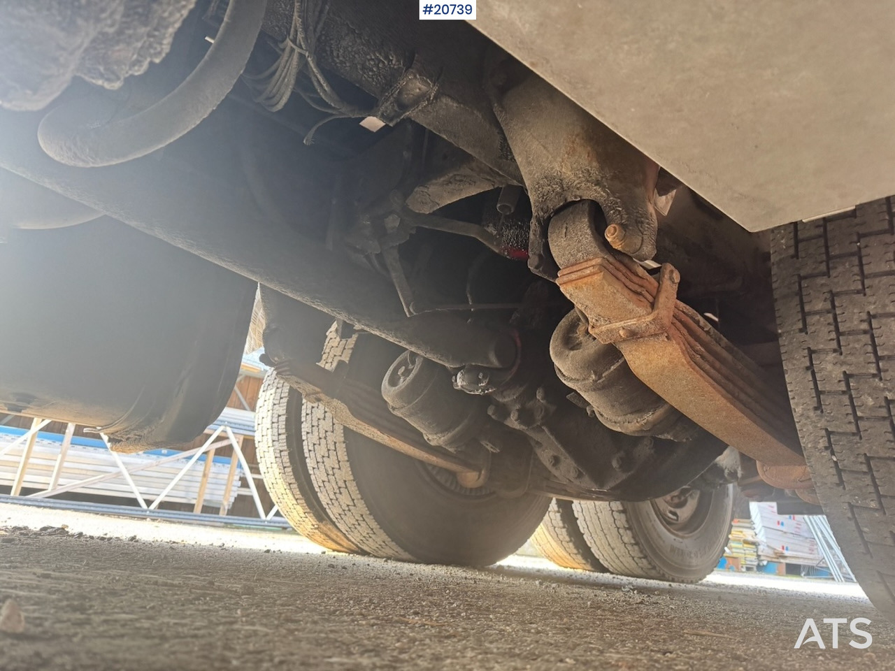 Platós teherautó, Darus autó Scania P124: 17 kép.