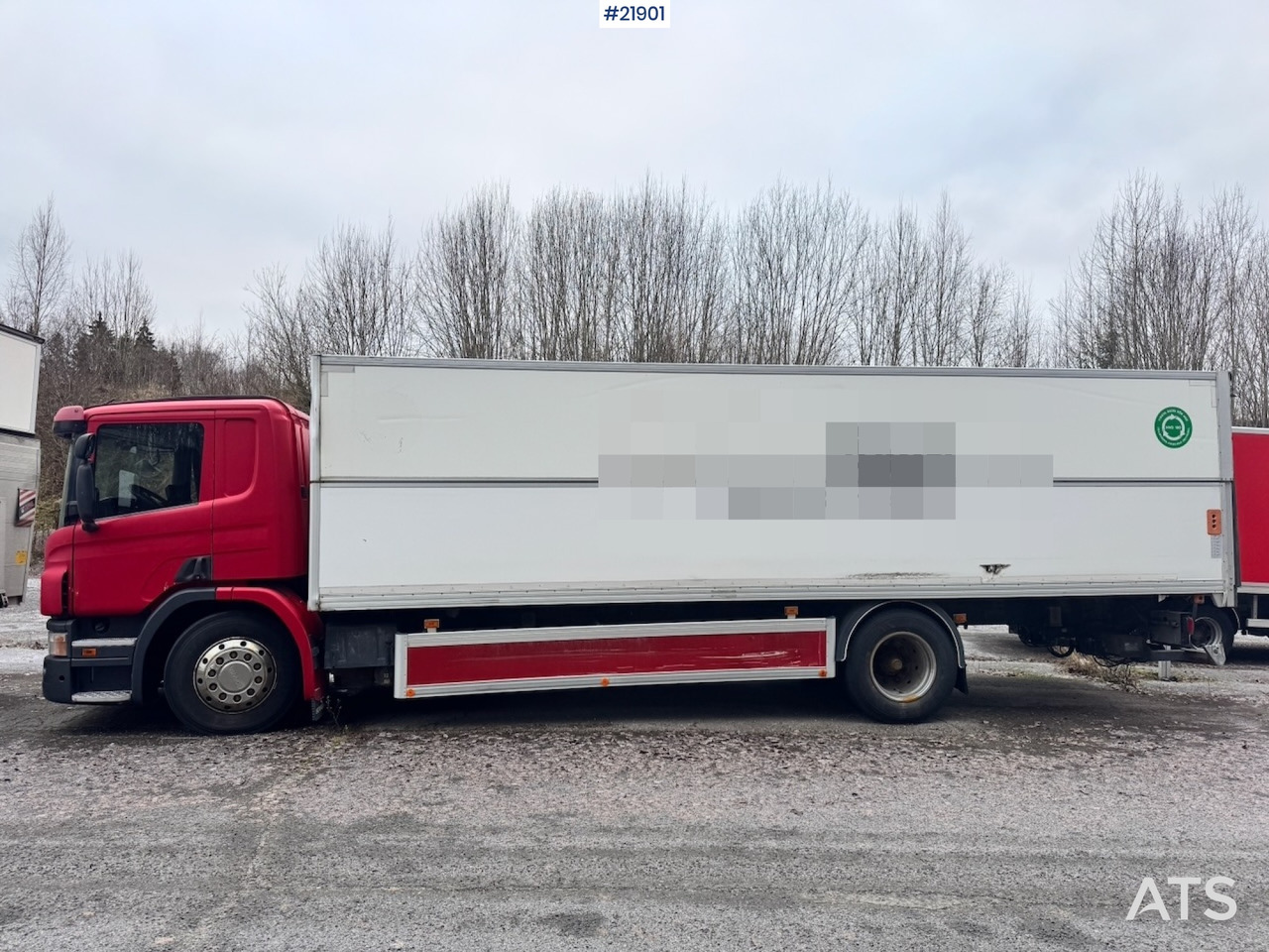 Scania P280 - Dobozos felépítményű teherautó: 3 kép. Scania P280 - Dobozos felépítményű teherautó: 3 kép.