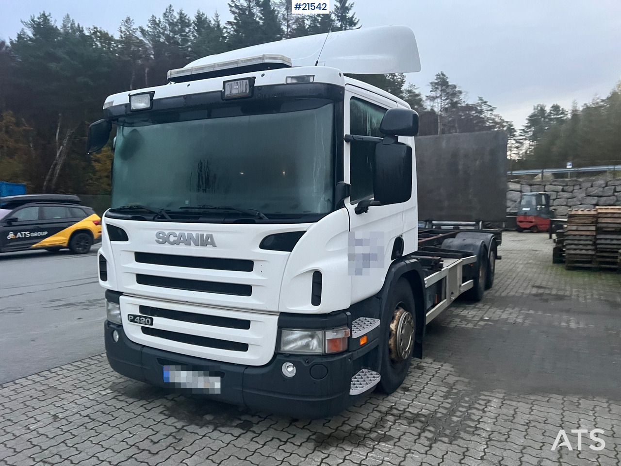 Scania P420 6x2 chassi m/ lift Rep.Objekt - Alvaz teherautó: 3 kép. Scania P420 6x2 chassi m/ lift Rep.Objekt - Alvaz teherautó: 3 kép.