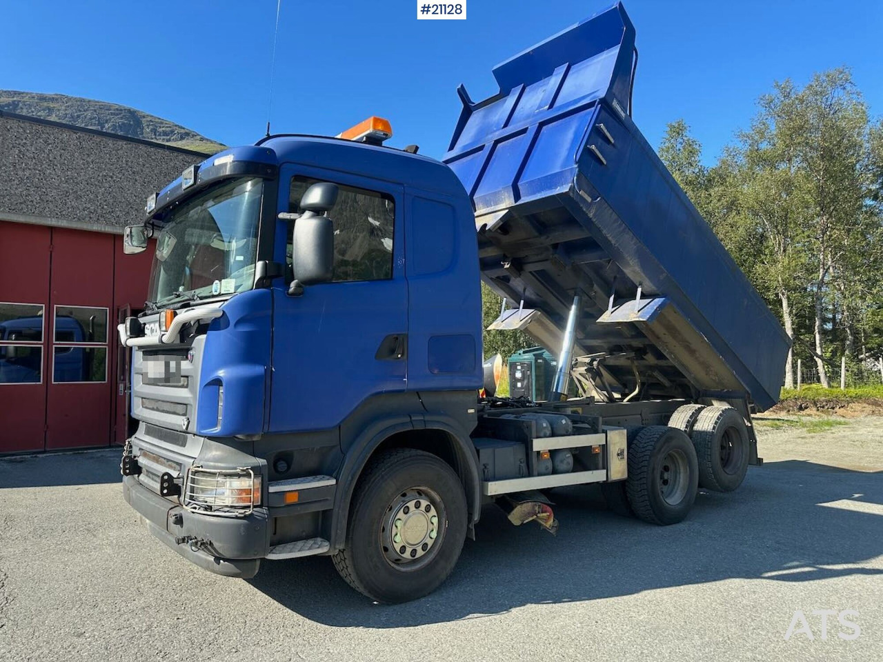 Scania R500 6x2 brøyterigget tippbil - Billenőplatós teherautó: 2 kép. Scania R500 6x2 brøyterigget tippbil - Billenőplatós teherautó: 2 kép.