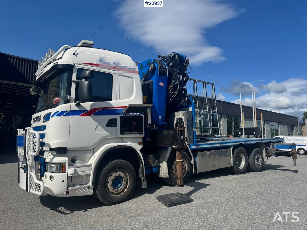 Scania R620 - Platós teherautó, Darus autó: 4 kép. Scania R620 - Platós teherautó, Darus autó: 4 kép.