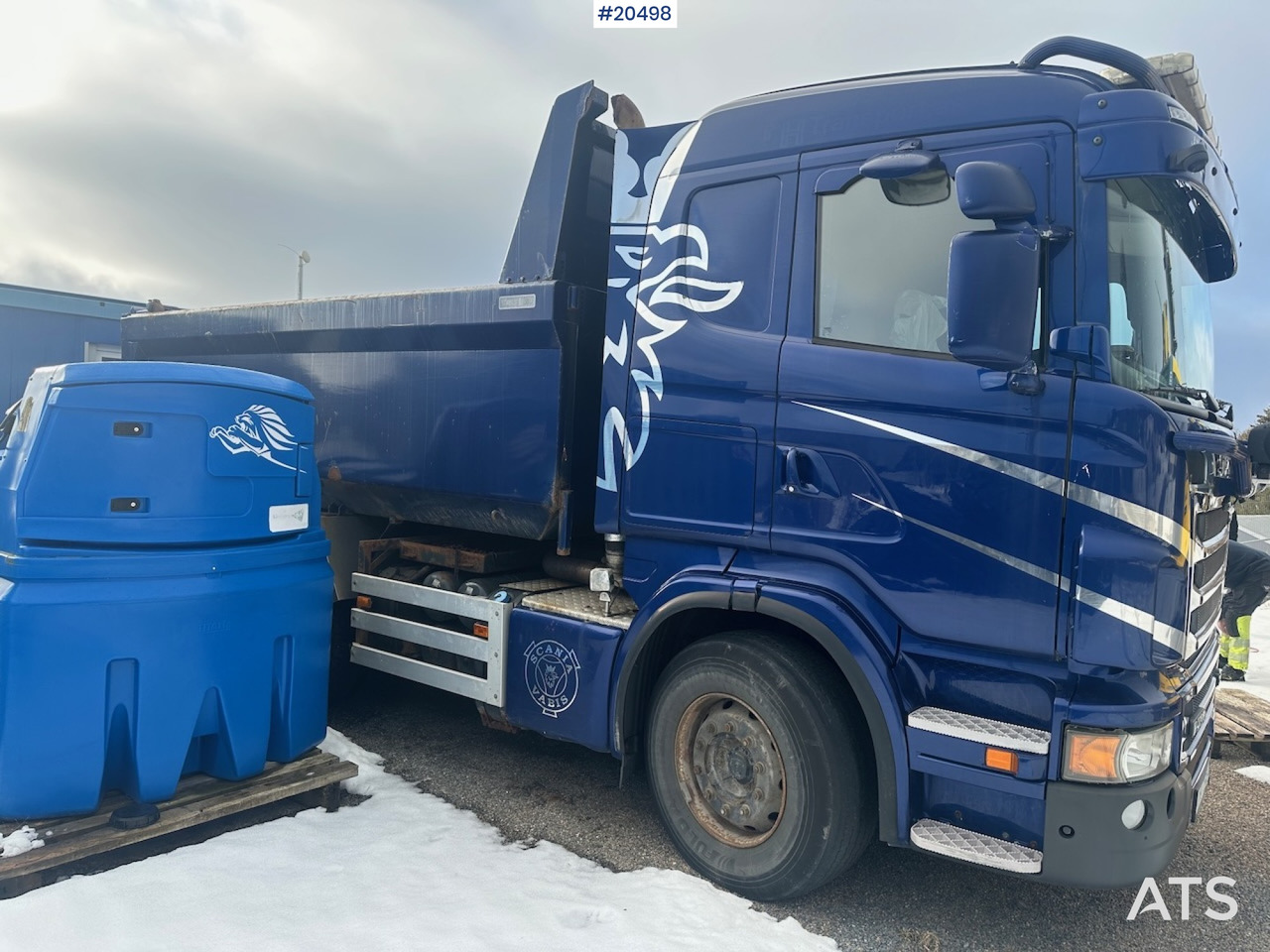 Scania R730 - Billenőplatós teherautó: 4 kép. Scania R730 - Billenőplatós teherautó: 4 kép.