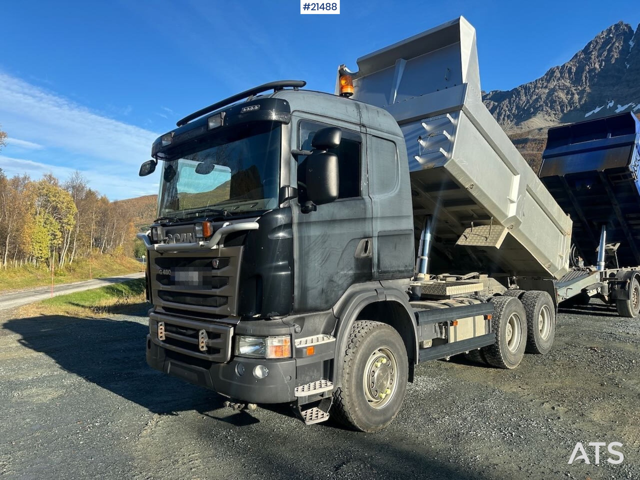 Scania Scania G480 6x4 brøyterigget tippbil - Billenőplatós teherautó: 2 kép. Scania Scania G480 6x4 brøyterigget tippbil - Billenőplatós teherautó: 2 kép.