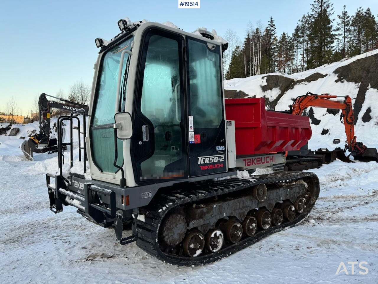 Takeuchi TCR50-2 - Dömper: 2 kép. Takeuchi TCR50-2 - Dömper: 2 kép.