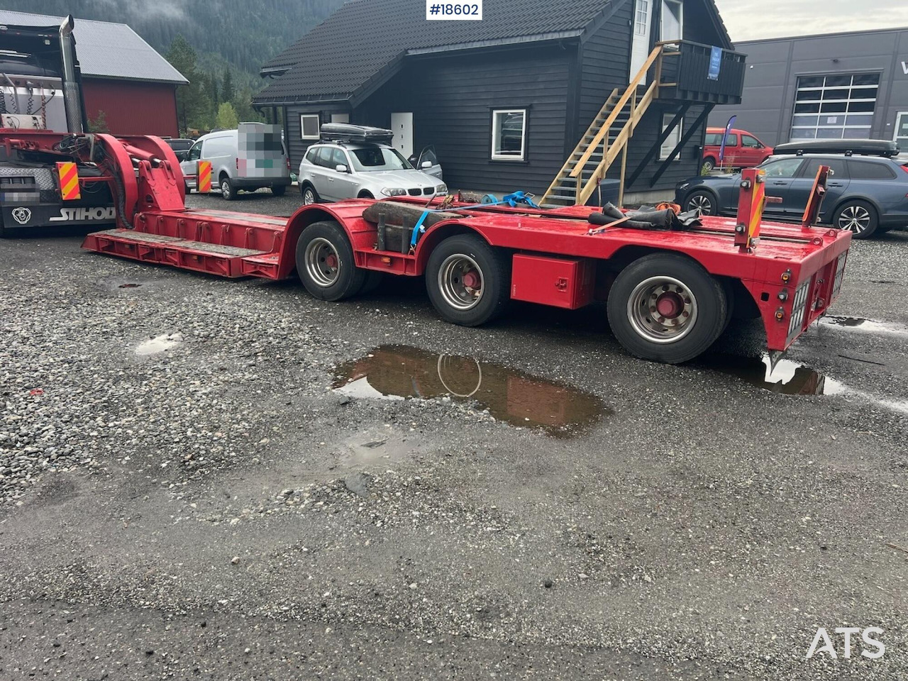 Vang ATHLS 3+1 Brønnhenger - Félpótkocsi mélybölcsős: 2 kép. Vang ATHLS 3+1 Brønnhenger - Félpótkocsi mélybölcsős: 2 kép.