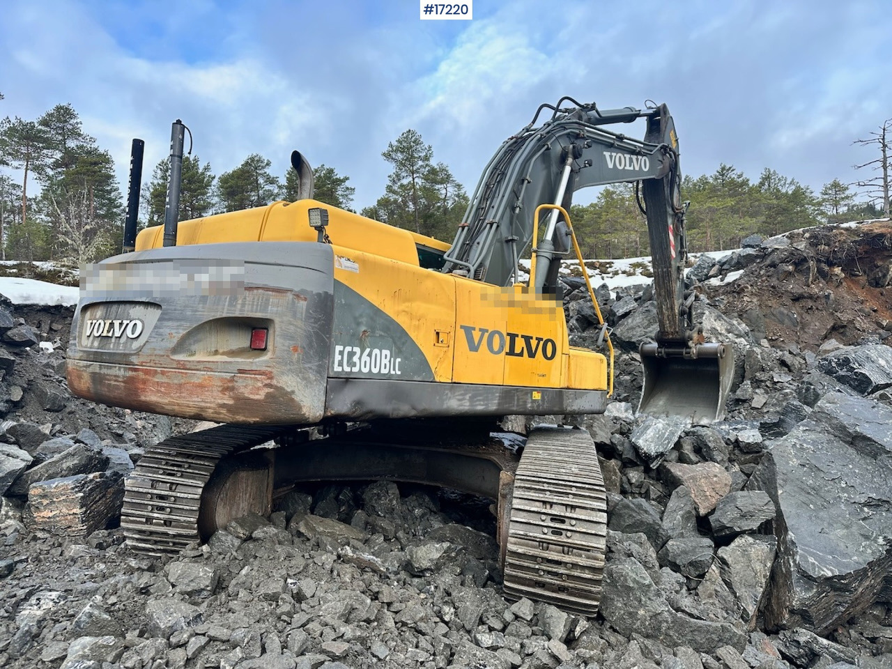 Volvo EC360 BLC - Kotrógép: 1 kép. Volvo EC360 BLC - Kotrógép: 1 kép.
