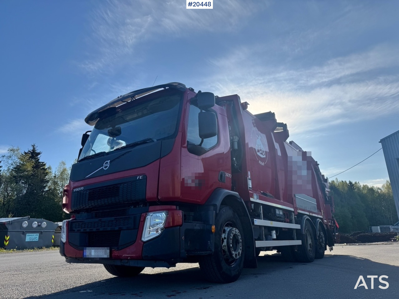 Volvo FE320 - Szemetesautó: 2 kép. Volvo FE320 - Szemetesautó: 2 kép.