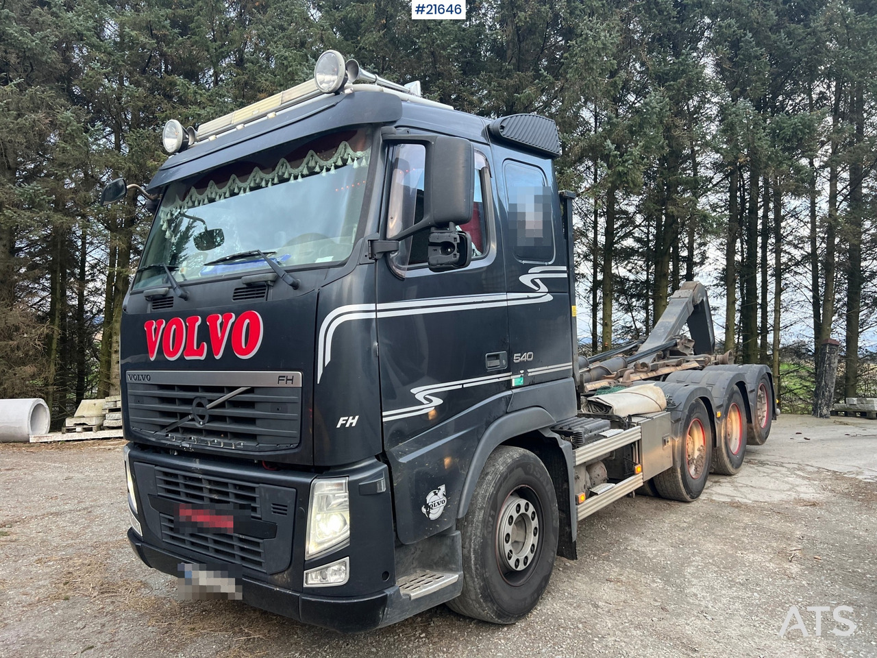 Volvo FH13 8x4 tridem krokbil m/ 20t Hiab krok og opplegg for kran - Darus autó: 1 kép. Volvo FH13 8x4 tridem krokbil m/ 20t Hiab krok og opplegg for kran - Darus autó: 1 kép.