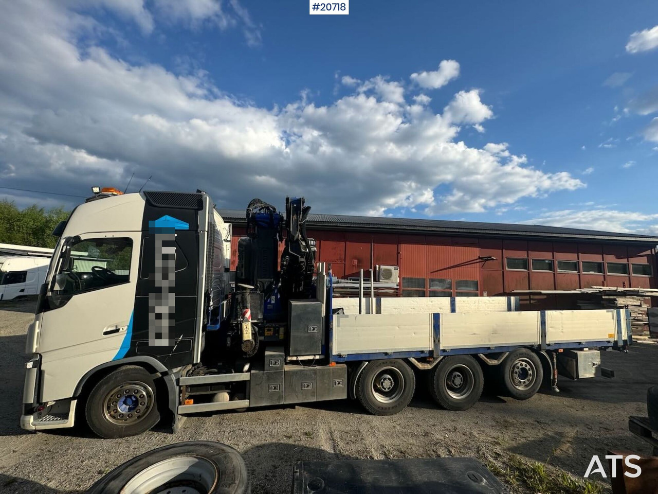 Volvo FH16 Tridem kranbil m/ 43 t/m Fassi kran - Darus autó: 5 kép. Volvo FH16 Tridem kranbil m/ 43 t/m Fassi kran - Darus autó: 5 kép.