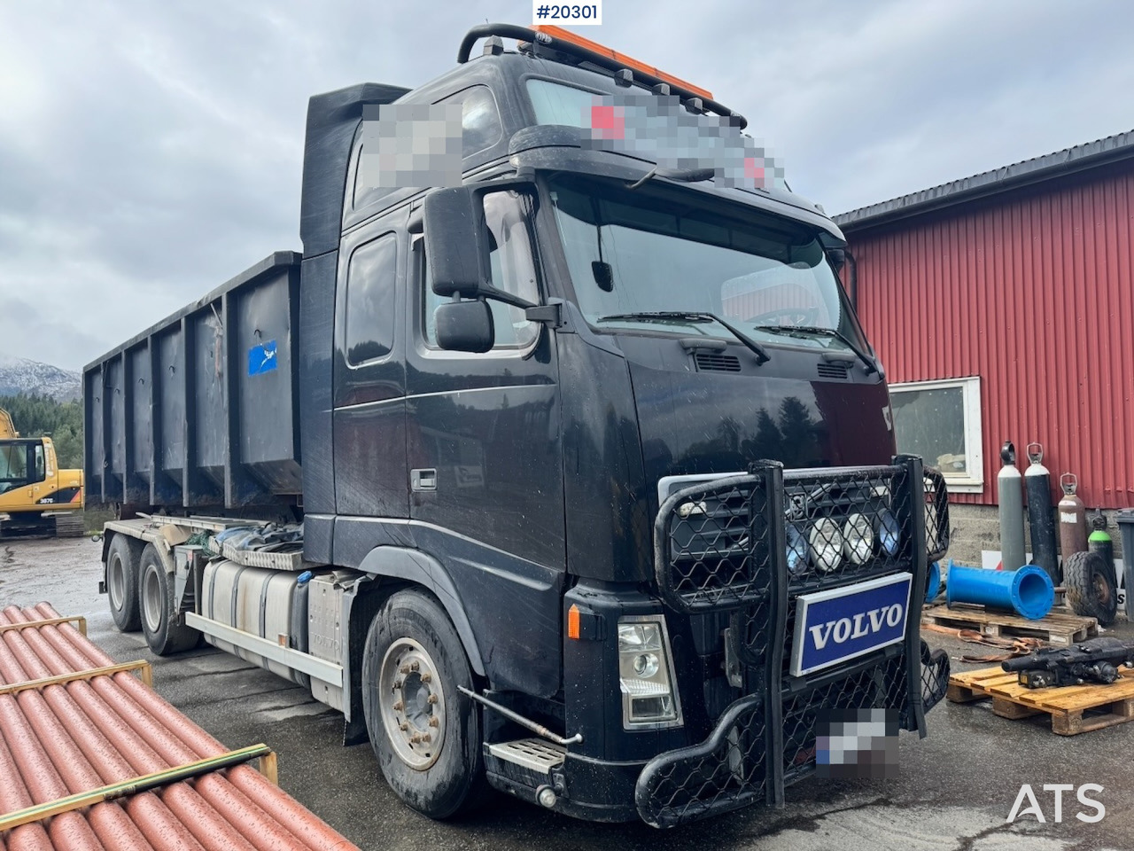 Volvo FH480 Krokbil - Horgos rakodó teherautó: 1 kép. Volvo FH480 Krokbil - Horgos rakodó teherautó: 1 kép.