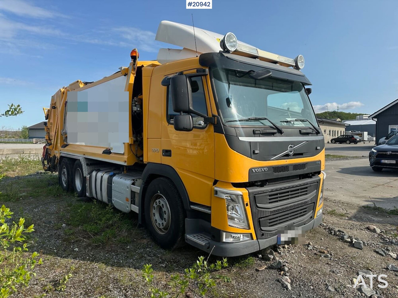 Volvo FM 370 - Szemetesautó: 3 kép. Volvo FM 370 - Szemetesautó: 3 kép.